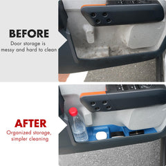 Mabett Maverick door-pocket protection tray reduces clutter in the door area.