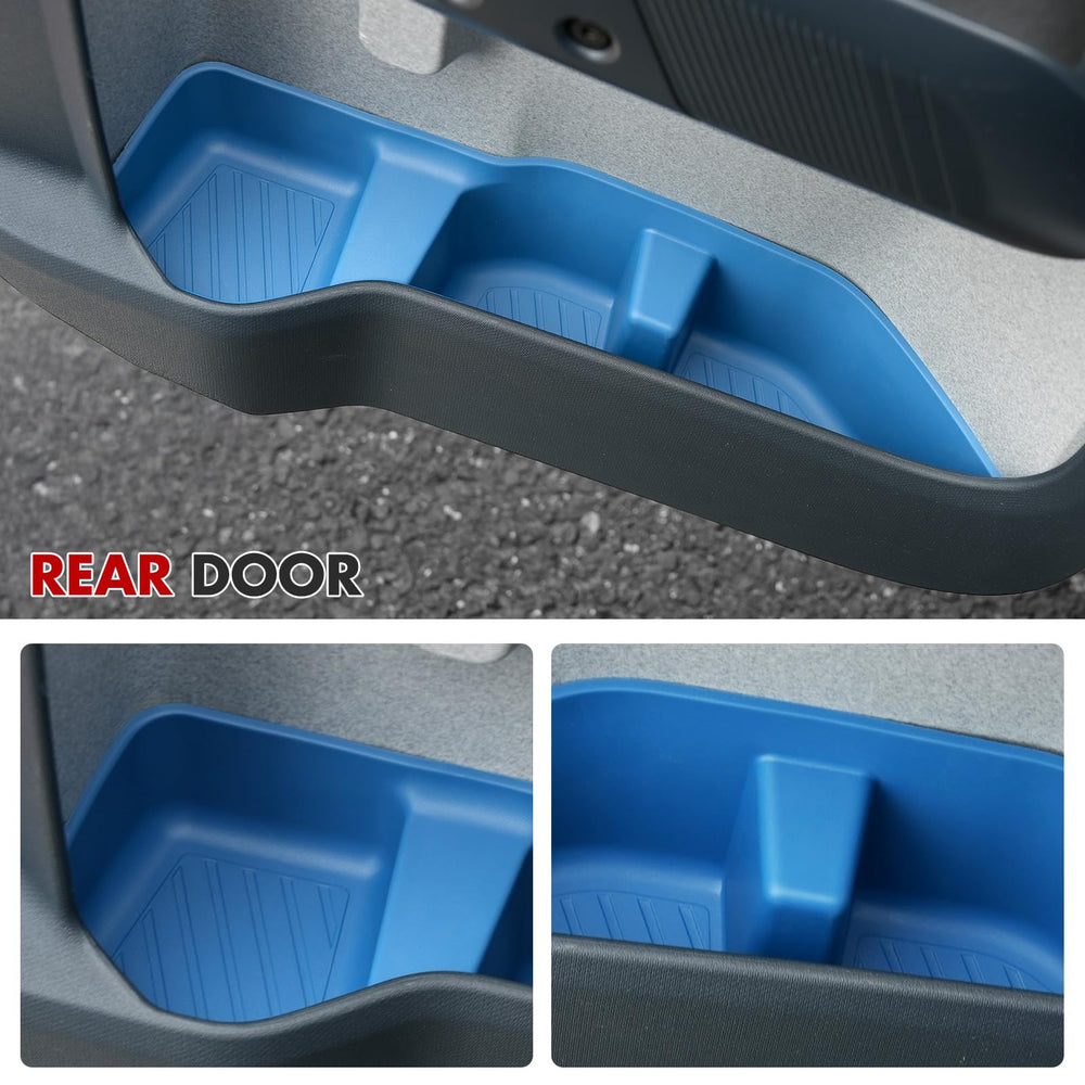 Mabett Maverick umbrella organizer tray keeps rain gear neatly stored.