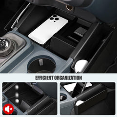 Mabett practical cabin storage improves organization during daily drives.