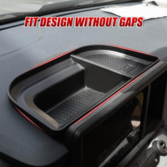 Stylish Mabett instrument panel design with hidden storage look