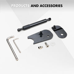 Easy installation with OEM holes and included bolts