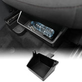Mabett under-seat storage box for Ford Maverick front row keeps small items organized.