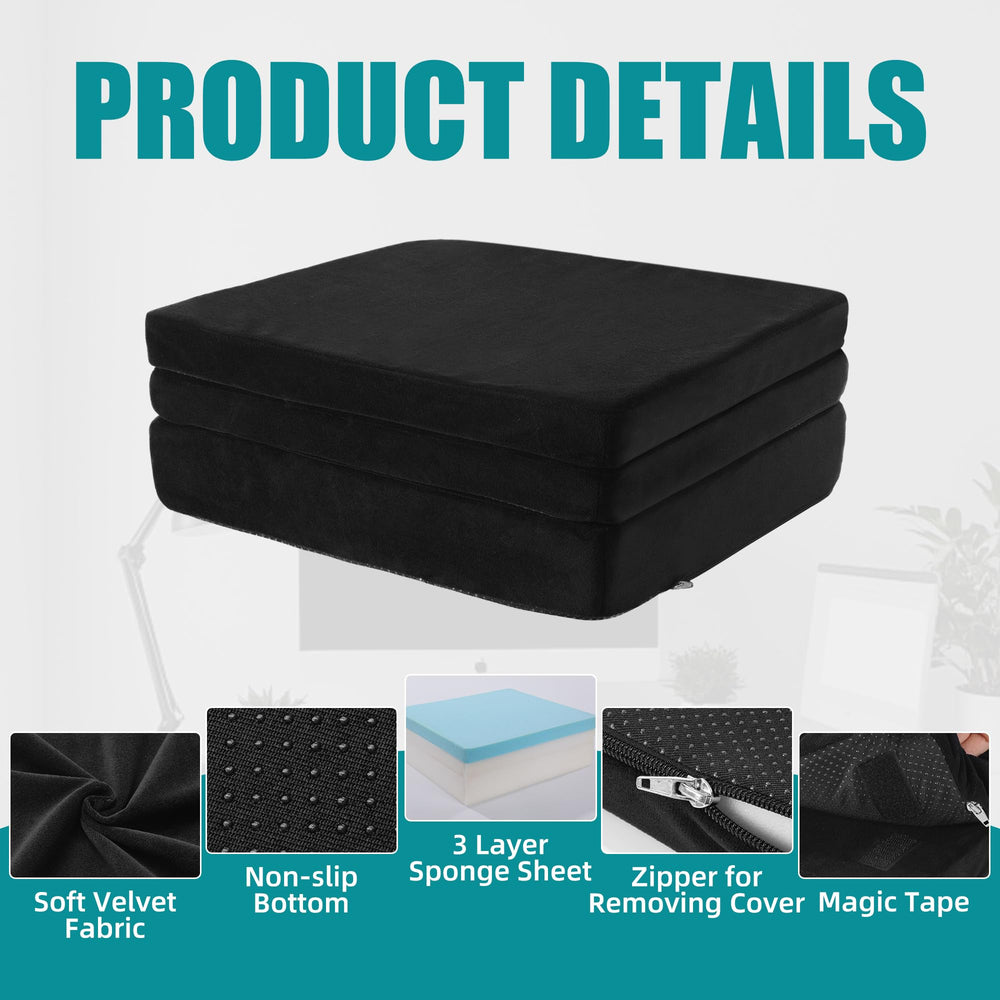 MABOZOO crystal velvet cover soft touch for long seating sessions