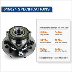 MACEL 515024 high-strength bearing designed for long-lasting durability.