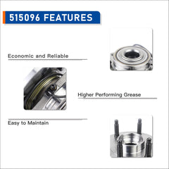 MACEL 515096 Tahoe hub bearing assembly for quiet operation and reliable rotation.