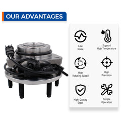 MACEL ABS hub bearing supports consistent brake feel for SSR and Ascender.