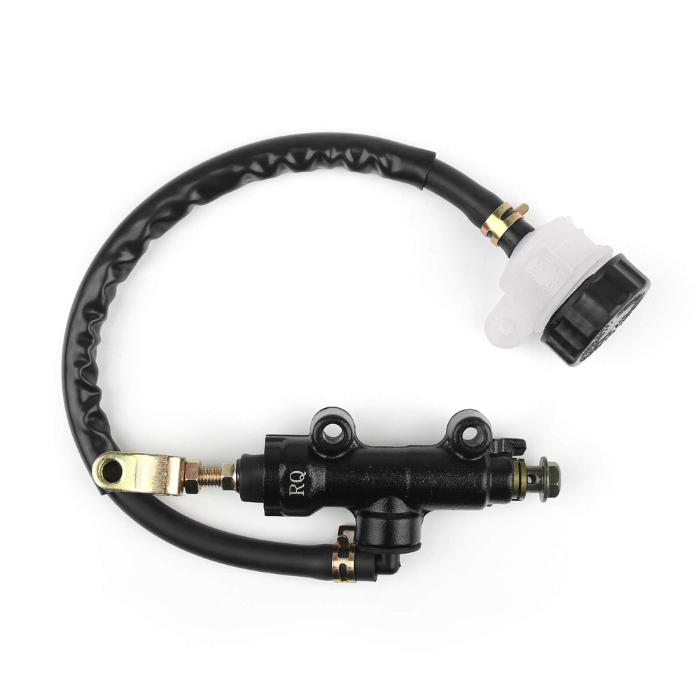 MAD HORNETS rear brake master cylinder pump left view, durable replacement for Kawasaki Ninja