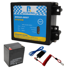 MADONGLI trailer brakes breakaway kit charger ready for safe tow