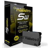 MAESTRO ADS-MSW installation guide showing wiring and compatible vehicle setup