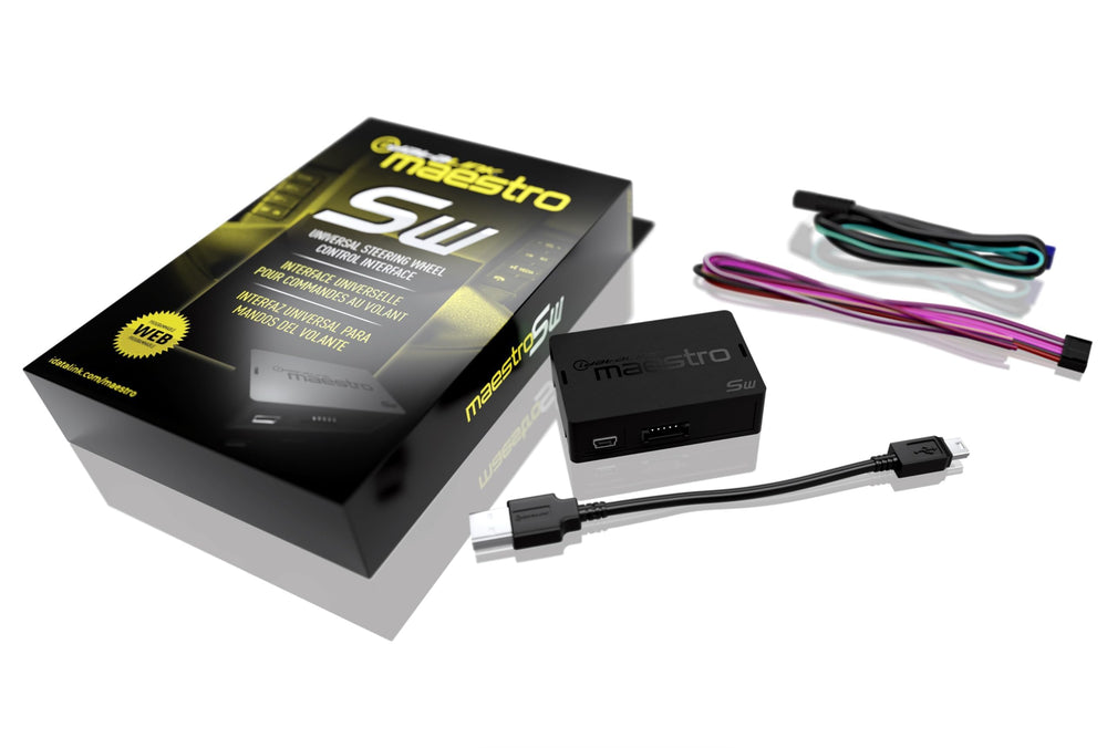 MAESTRO ADS-MSW supports a wide range of aftermarket radios for easy integration