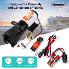 Magam RV macerator unit with warranty and support.