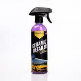 Magic Finish Ceramic Detailer bottle pour for quick, mess-free application and showroom gloss.