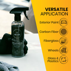 Magic Shield high-gloss finish delivers deep color and reflection.