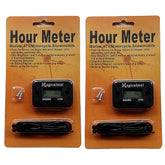 Magicalmai inductive hour meter mounted on a marine outboard for maintenance planning
