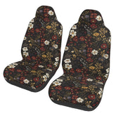 MAGIFUN floral car seat cover with daisy front design protects seats while adding style.