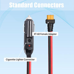 Magiktech XT60 extension cable shown for flexible on-the-go reach