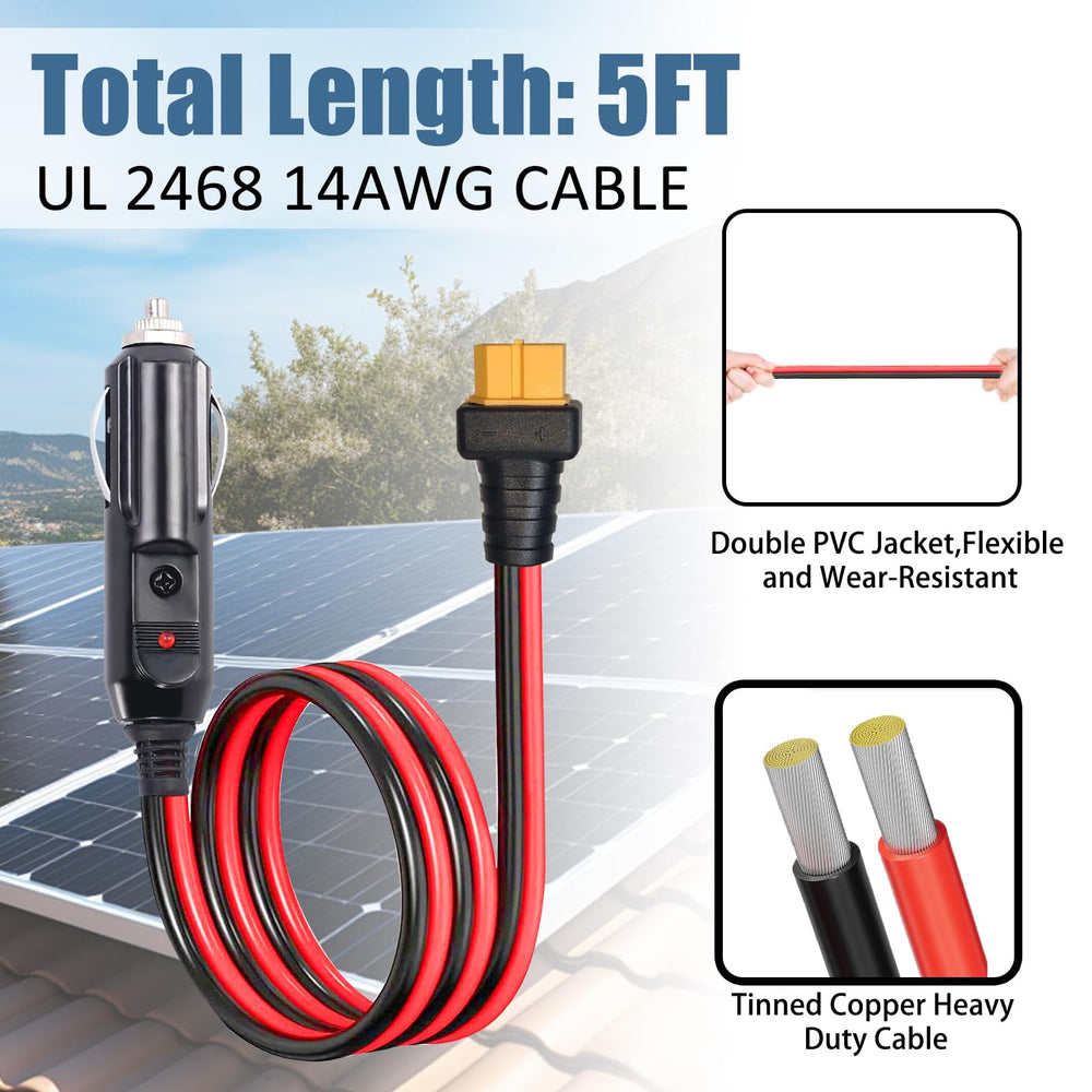Magiktech XT60 female connector cable for secure charging