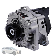 Magimaker alternator front view highlights compact design and high amperage.