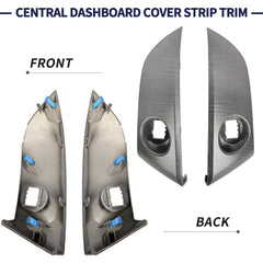 Color-matched trim enhances cabin aesthetics with subtle shine.