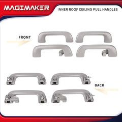 Magimaker inner roof pull handle closeup shows robust finish and fit