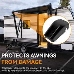 Magluv awning head protection guards critical components during travel.