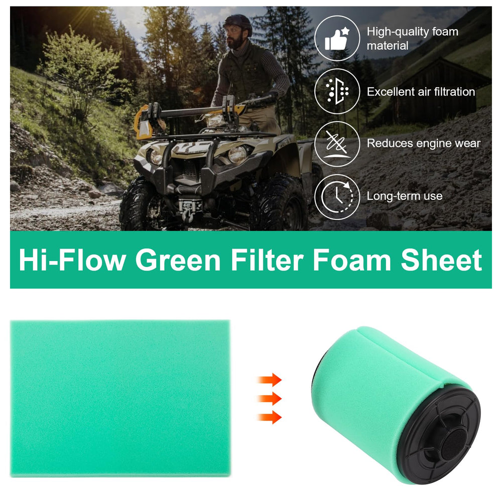 Magluv BF-1 foam filter installed inside a motorcycle air intake
