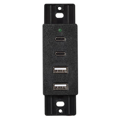 Magnadyne space-saving wall mount keeps charging organized in tight spaces