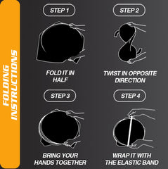 Magnelex sun shade with mirror cut-out optimizes reflectivity and interior protection.