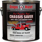 Magnetic Paint Chassis Saver gloss black 1 gal on a clean metal surface for corrosion protection.