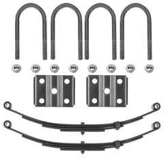 Magorfas 4-leaf trailer spring assembly ready for inspection and installation.