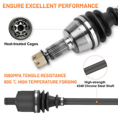 Magorfas front CV axle right for Ranger 1000, smooth operation on rugged terrain.