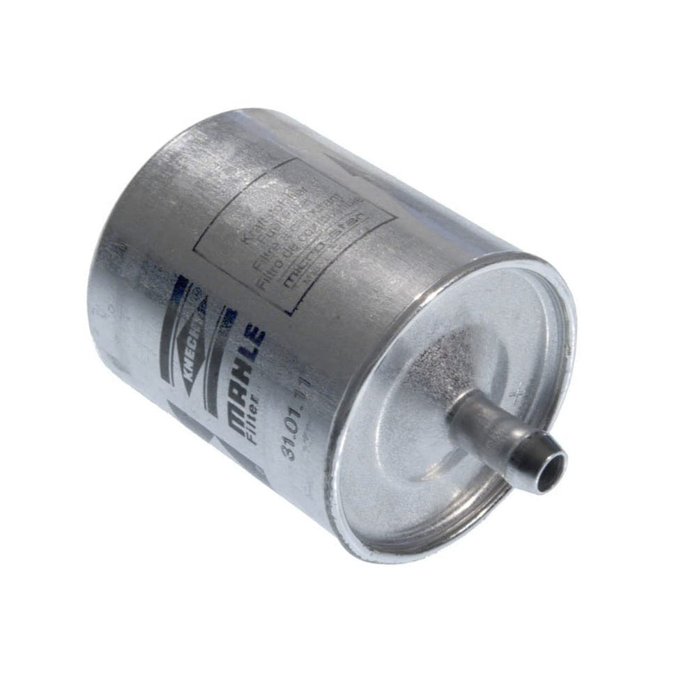 MAHLE KL 145 metal shell image emphasizes durable housing for engine longevity.