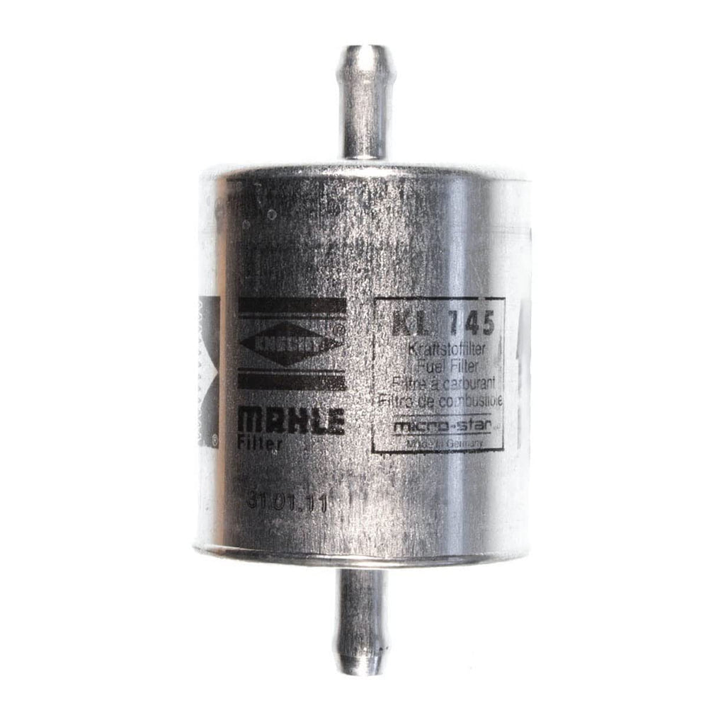 MAHLE KL 145 fuel filter packaging shows OEM-grade presentation for confident fitting.