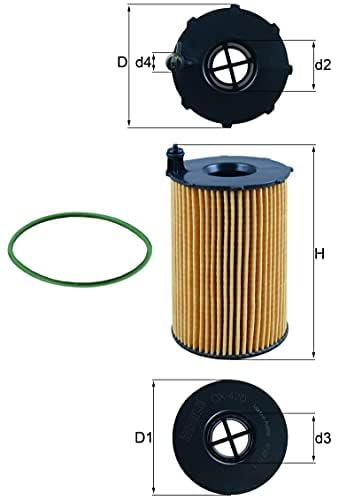 MAHLE OX 420D ECO oil filter installation guide demonstrates correct fit and seating