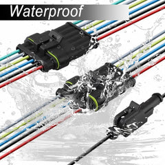 Maierke 6-pin kit with ratcheting crimper for secure terminations.