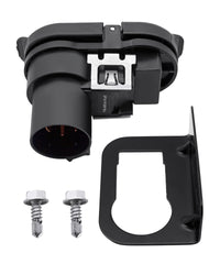Maigoo 7-Way trailer wiring connector plug front view shows durable build for secure towing.