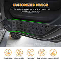 MAIKER installation uses original door net screws for secure mounting.