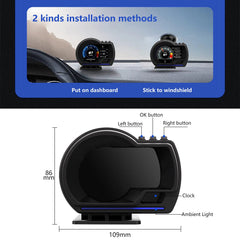 MAIMEIMI GPS HUD color themes improve readability and interior harmony.