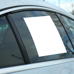 Maitys weatherproof window stickers, resistant to rain and sun for outdoor use.