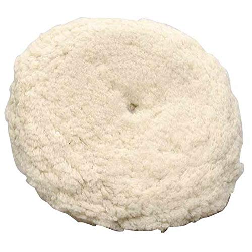 Wool bonnet in 7-inch size for polishing with Makita models 9227CY and PV7001C.