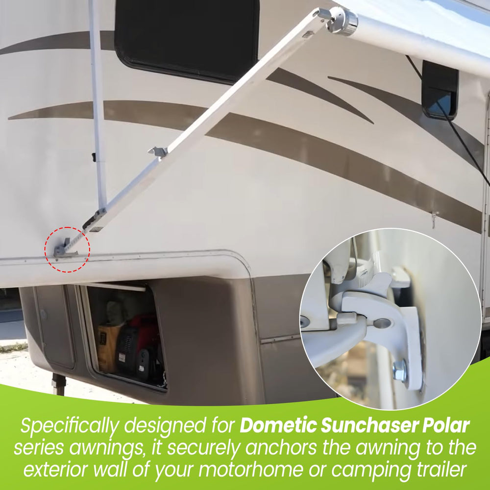 Malae easy replacement of worn awning components.