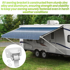 Malae zinc alloy and aluminum construction for strength and durability.