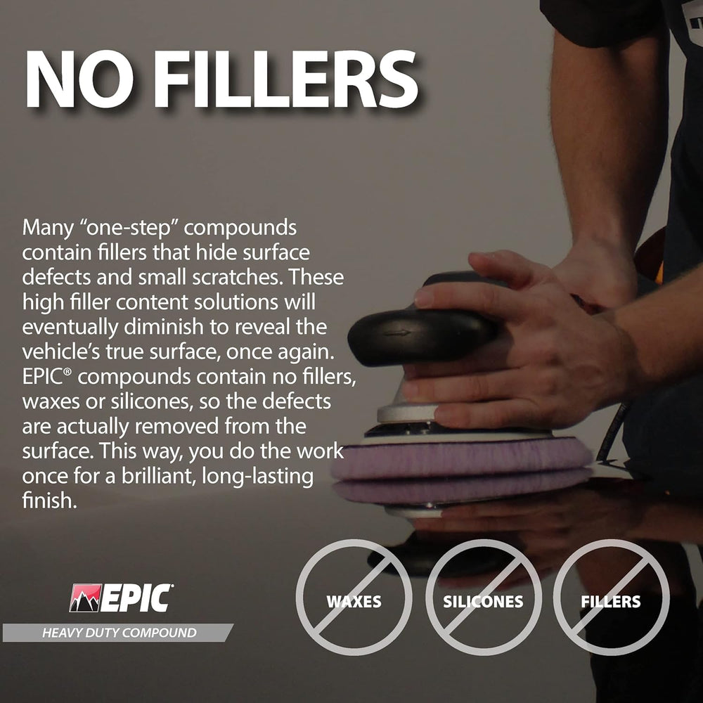 Packaging and included accessories for Malco Epic Heavy-Duty Compound