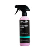 Malco Showroom Shine bottle pour for quick spray-on protection and ease of use.