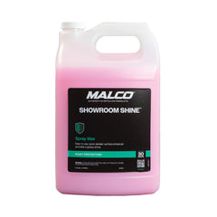 Malco Showroom Shine spray bottle ready for paint detailing and quick results
