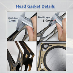 MANATEE MLS head gasket adheres to OEM standards for GM engines
