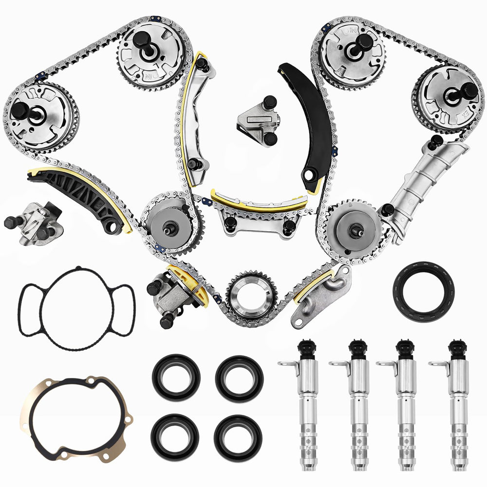 Mango S 3.6 timing chain kit with VVT sprocket close-up for reliable engine timing