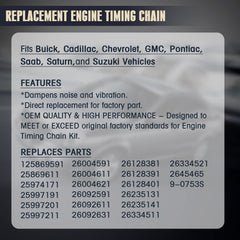 Mango S 36 timing chain kit in-vehicle install guide helps proper fit