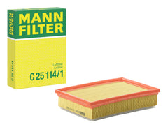Mann Filter C 25 114/1 engine air filter shields intake from dust and pollen