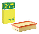 MANN-FILTER C 30 005 air filter front view showing OE-grade fit and clean air protection